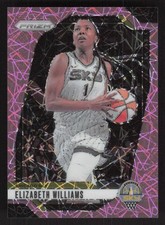 2024 Panini Prizm WNBA #24 Elizabeth Williams Pink Velocity Prizms #/79