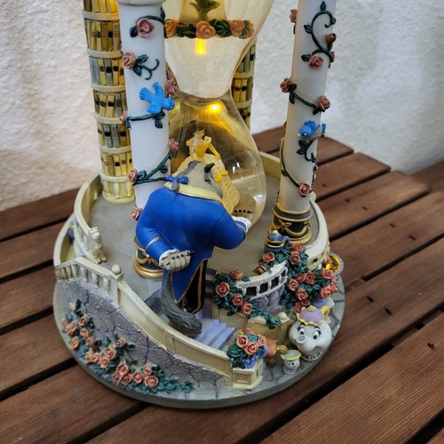 Disney Beauty and the Beast Hourglass Globe W/ Lights & Music - Read! Store EXC. - Picture 4 of 18