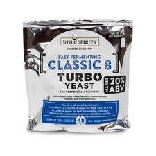 Still Spirits Turbo Yeast - Classic 8 For 20% Home Brew Wash In 48 Hours