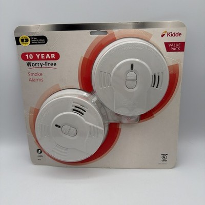 2 Pack Kidde Smoke Alarm Code One i9010 10-Year  Lithium Battery New