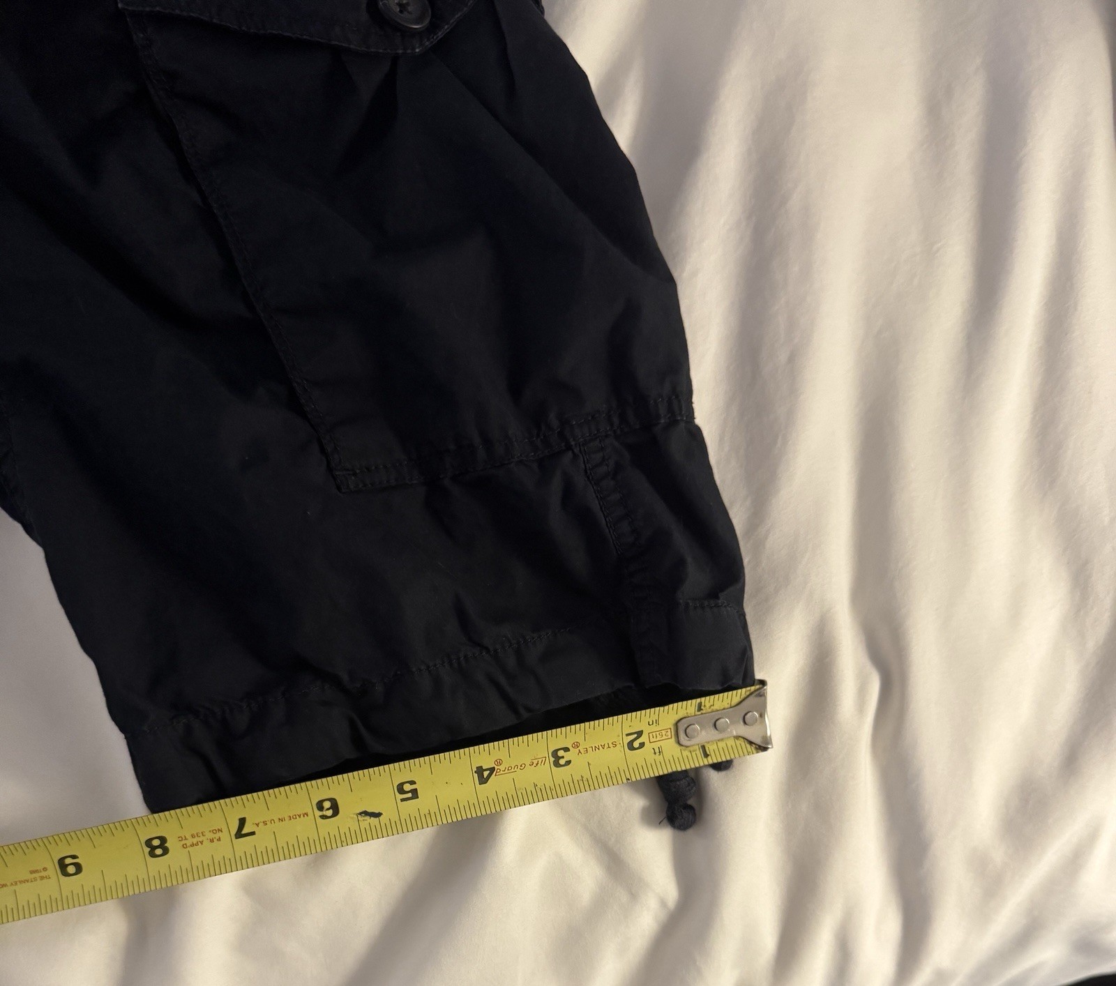 Diesel Mens Ensor Black Cargo Shorts thumbnail 11