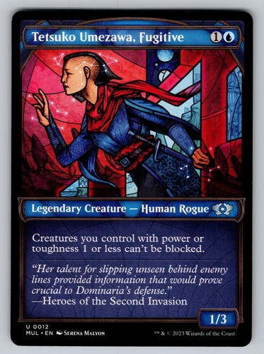 Magic Tetsuko Umezawa, Fugitive 12 Uncommon MOM: Multiverse Legends NM