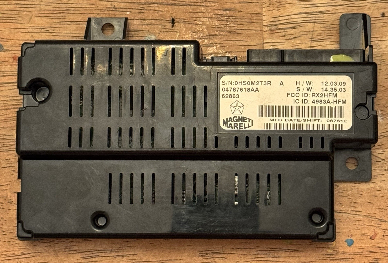 2014-2017 Maserati Ghibli Dodge Charger/Journey OEM Bluetooth Module 04787618AA