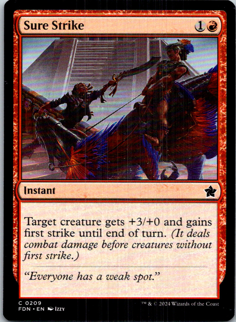 Sure Strike 209 Magic: The Gathering Foundations LP