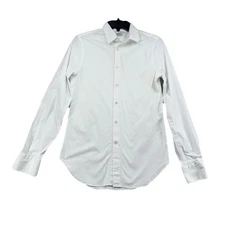 alexander mcqueen Men's White Long Sleeve Shirt Size 15