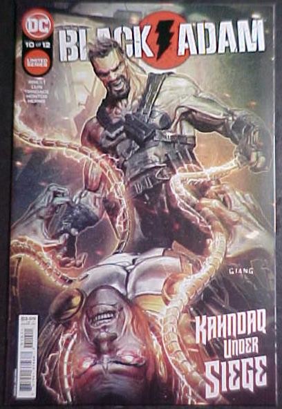 Black Adam #10! John Giang Cover! Nm 2023 Dc Comics