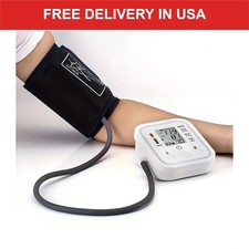Digital Arm Blood Pressure Monitor Sphygmomanometer with Playback for Elderly