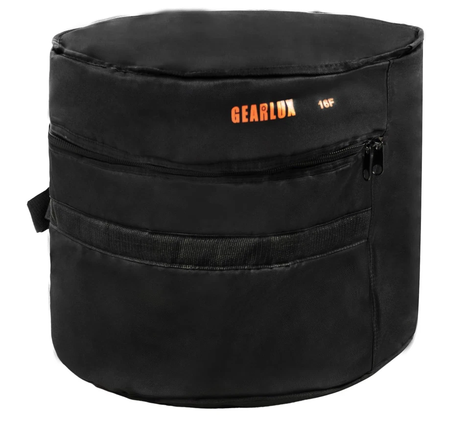 Gearlux Drum Bag Set: 12" Tom, 13" Tom, 14" Snare, 16" Floor Tom, 22" Bass Drum - Image 4 of 4