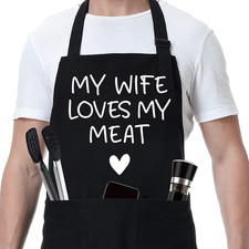 Funny Husband Apron, Men'S Anniversary, Birthday Gifts for Him