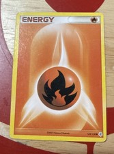Pokémon Fire Energy 124/130 DP Diamond & Pearl MP on eBay