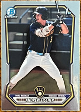 2026 Bowman Baseball Andrew Fischer BCP-149 Chrome Prospects Base