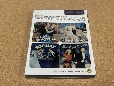 Fred Astaire & Ginger Rogers TCM Turner Classic Movies Greatest Classic 4 Films