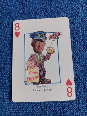 Don Carty Card Wall Street Most Wanted Hero Decks Playing Card CEO AMR