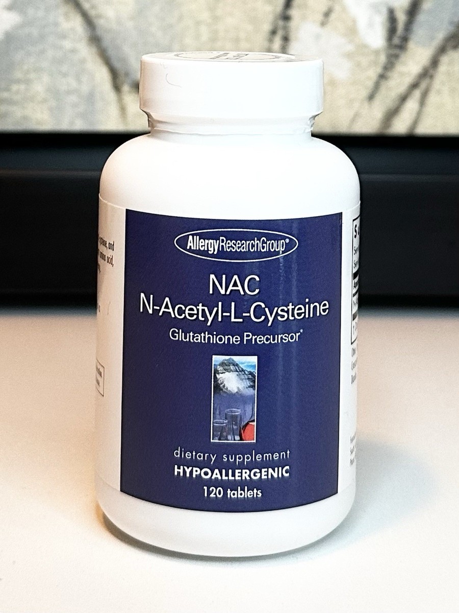 Allergy Research Group NAC 120 Capsules NEW SEALED Ex Date 04/26 FREE  SHIPPING