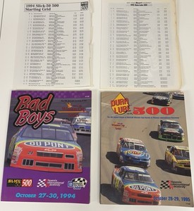NASCAR 90’s Racing Programs x 2 - Pheonix Int. Speedway - Slick-50 Dura Lube