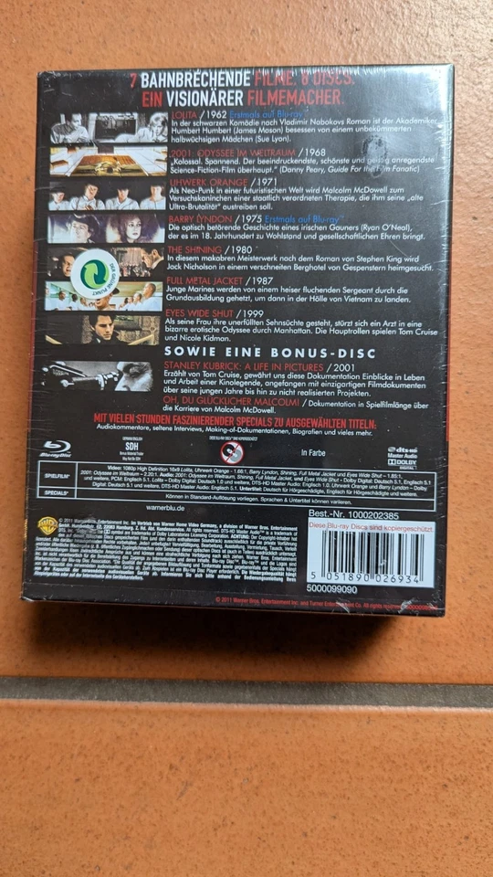 Stanley Kubrick -  Visionary Filmmaker Collection - NEU + ovp  * Blu-ray Box *  - Bild 2 von 3