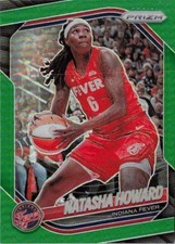 Natasha Howard - 2025 Panini Prizm WNBA #54 Green Prizms