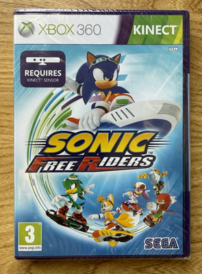 Sonic Free Riders Kinect Microsoft XBOX 360 Neu & Versiegelt PAL UK Version