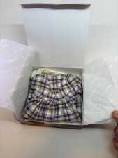 American Girl Kirsten Plaid Promise Dress and Shawl NiB Retired  Rare Free Ship