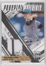 2019 Panini Elite Extra Edition Prospect Materials Black Mike King Michael 0s3