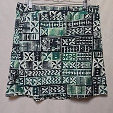 Ripskirt Hawaii Adjustable Skirt Hawaiian Emerald Tapa Sz Large Pockets