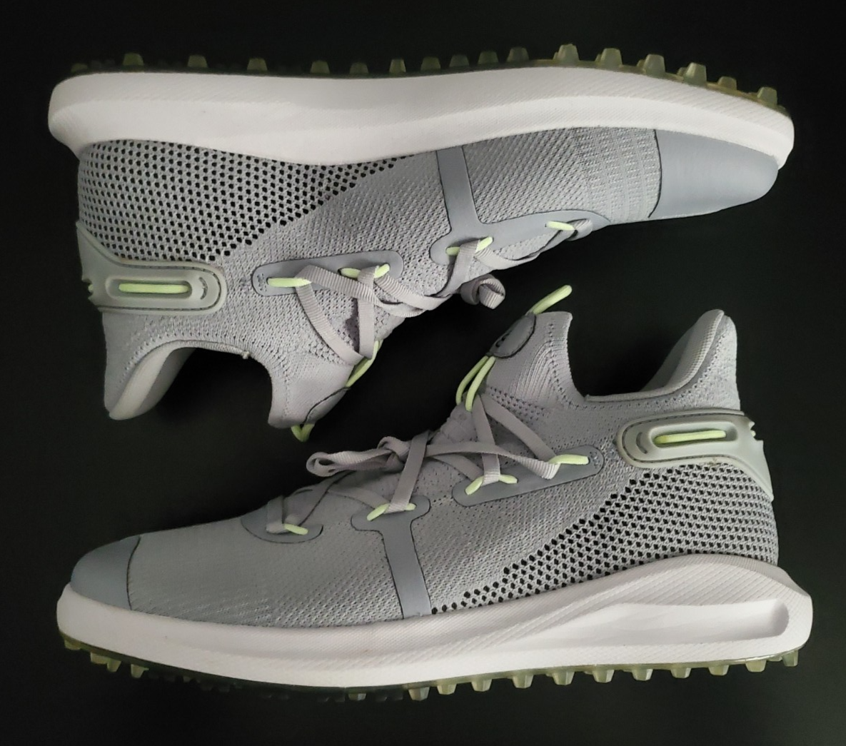 Under Armour Curry 6 SL Golf Grey Green Men display picture 3