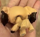Littlest Pet Shop LPS Cocker Spaniel #575 Tan Brown Dipped Ears Flower Eyes — photo 8