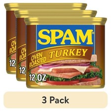 Oven Roasted Turkey 12 Ounce Canned Meat 3 Pack
