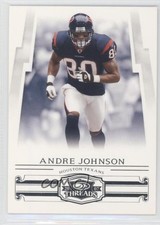 2007 Donruss Threads Andre Johnson #82 HOF 1k3