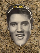1997 KY 102 ELVIS PRESLEY PARADE PAPER MASK 10TH ANNUAL
