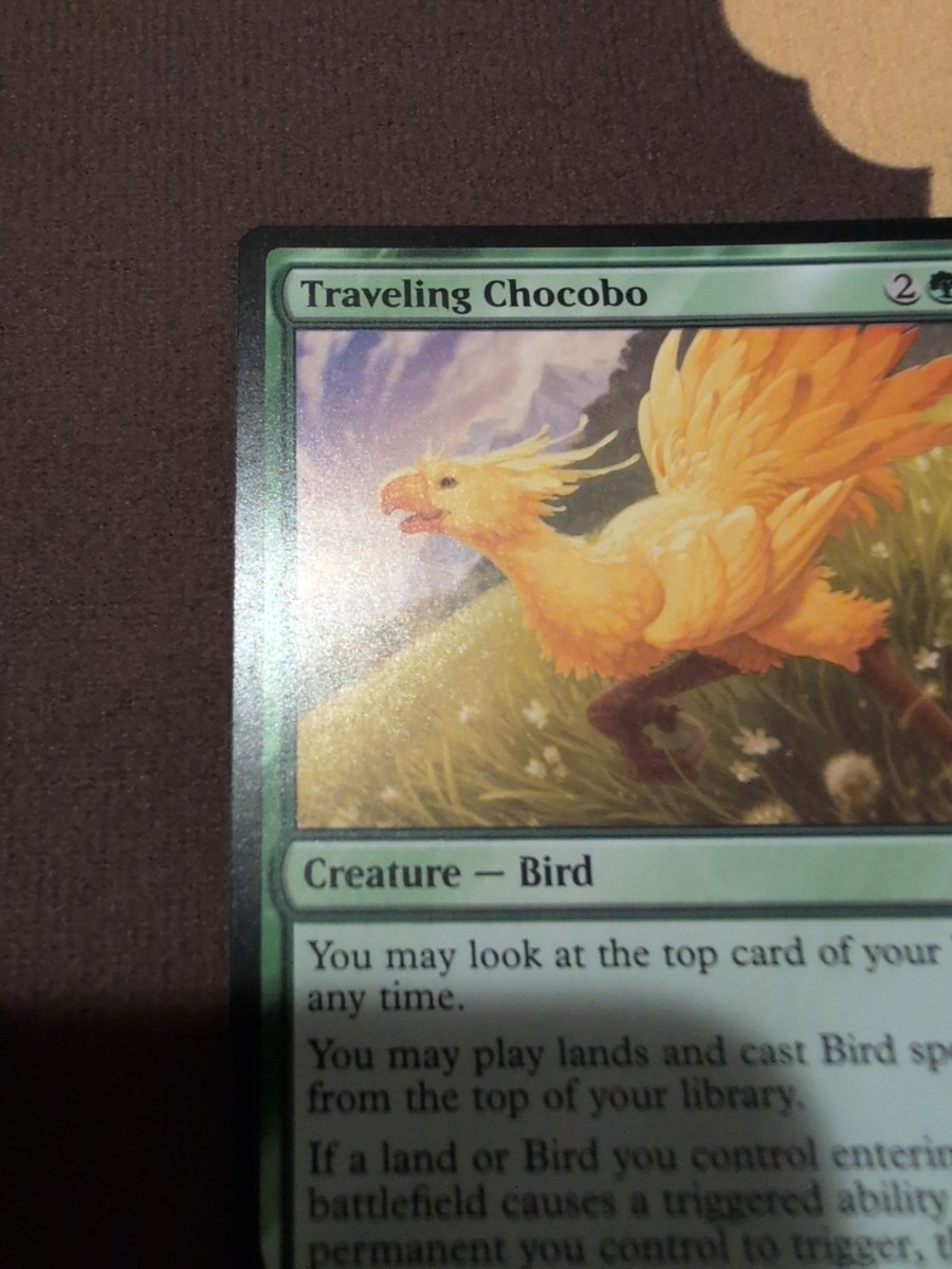 Traveling Chocobo Final Fantasy Regular Non Foil Mtg Mythic Rare