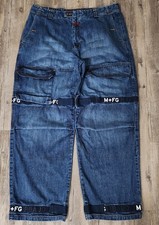 Vintage Marithe Francois Girbaud Shuttle Tape Jeans Mens 40x32 Baggy Y2K