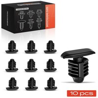 Frankberg 10X NYLON-CLIP Schwarz Motorhaube Passend FüR Hyundai Accent Elantra G