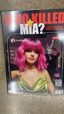 What Do You Meme? Who Killed Mia? Digitally Immersive Murder Mystery, 17+