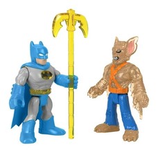 Imaginext DC Super Friends Batman Figure Set with Man-Bat and Accessory