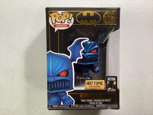 Funko Pop Batman Merciless 313 Hot Topic Exclusive 80 Years DC Heroes Protector