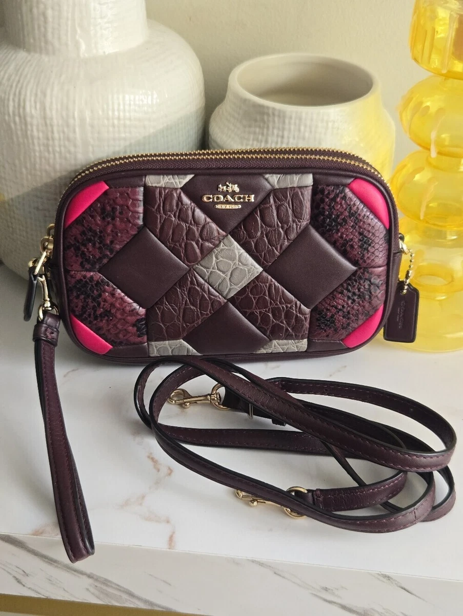 Coach Patchwork Leather Exterior Quilted Bags & Handbags for Women