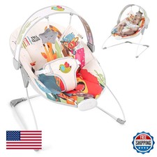 AskCat Electric Baby Bouncer Seat Music, Infant 0-6M, Up to 20 lbs