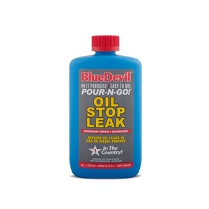 BLUE DEVIL OIL STOP LEAK 8OZ seal seeping or dripping oil leaks