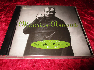 2-CD-Set--Maurice Renaud--THE COMPLETE-Gramophone Recordings 1901-1908-Neuwertig