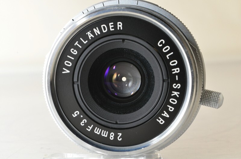 EXCELLENT]Voigtlander Color-Skopar 28mm F/3.5 Lens for Leica L