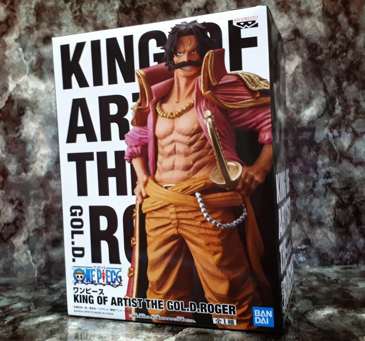  Banpresto ONE Piece King of Artist The GOL.D.Roger : Toys &  Games