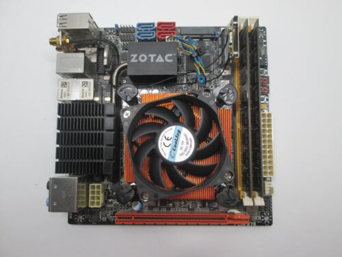 Zotac Z77ITX-A-E ITX Motherboard, Intel 1265lv2 Xeon (i7), 16GB DDR3, Win 10 Key