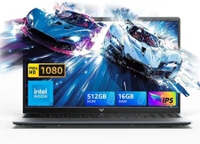 ACEMAGIC AX15 15.6 in (512GB SSD, Intel Alder Lake N95, 1.7GHz, 16GB RAM) Laptop