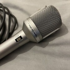 Realistic Active Stereo Back Electret Microphone 33-1085 Made In Japan