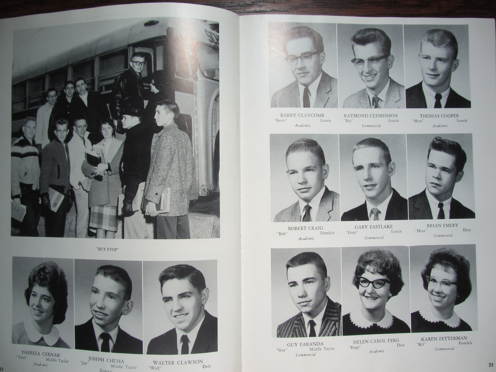 1962 REFLECTOR Ferndale Dale High School Johnstown PA Ferndale