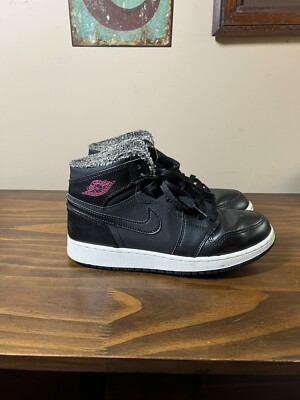 Nike Air Jordan Retro High Top GG Black Pink White 332148-014