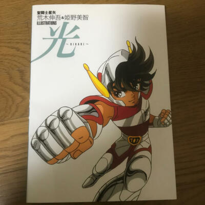Saint Seiya Hikari ILLUSTRATIONS art book Shingo Araki & Michi Himeno