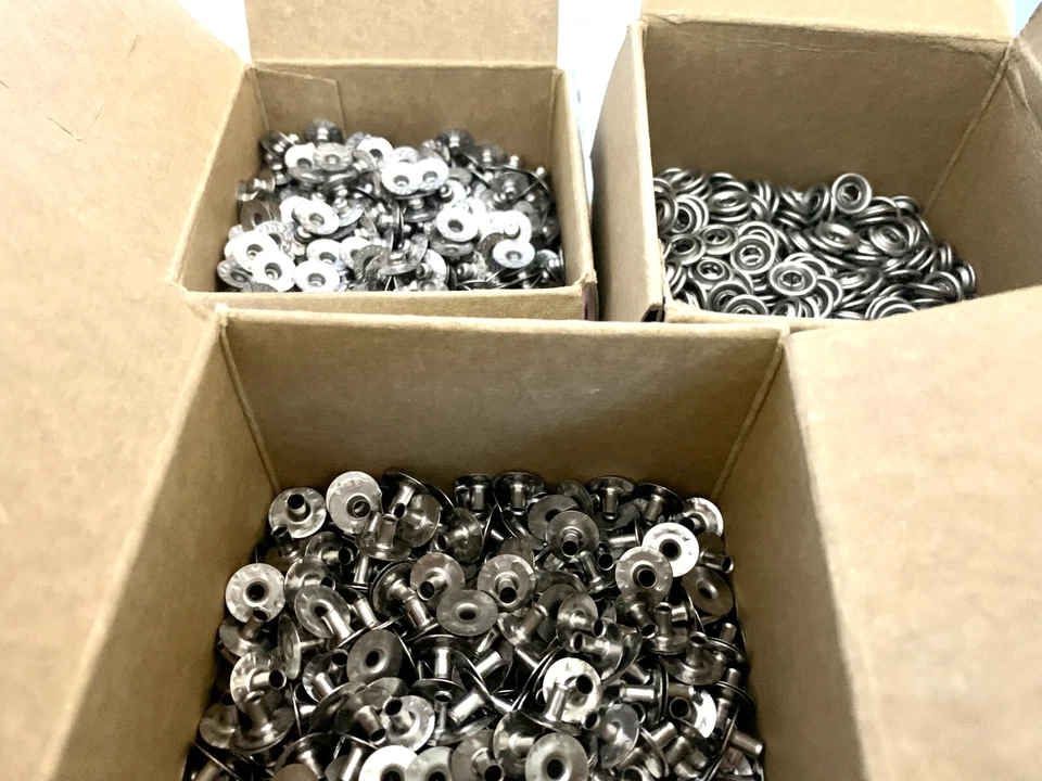 Scovill 夹钳按扣零件尺寸 16 11 mm 不锈钢 — 第 4/4 张图片