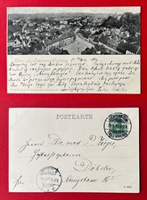 AK LICHTENSTEIN-CALLNBERG 1902 Stadt Panorama Platzansicht     ( 158113